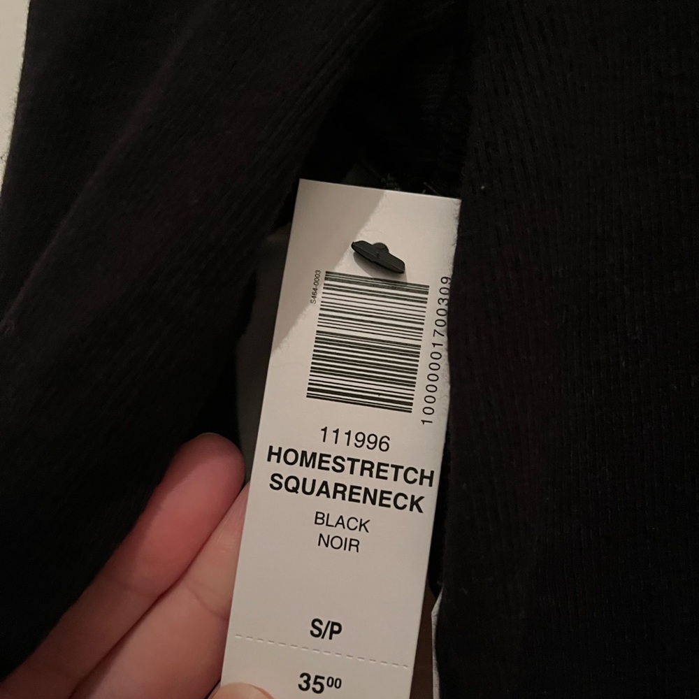 NWT TNA Homestretch Squareneck Longsleeve Top - Picture 3 of 4